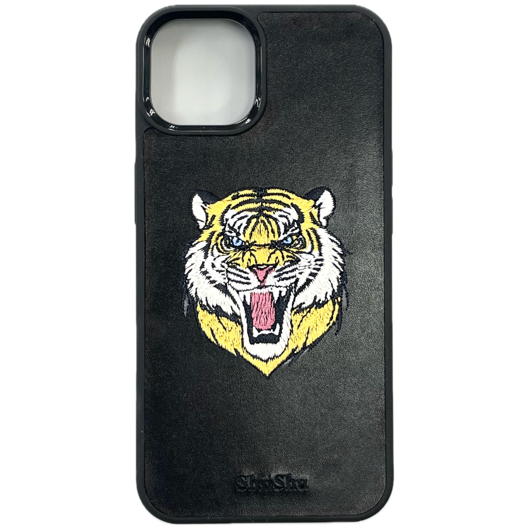 刺繍スマホケース【虎】ShiiShu(シーシュ) |iPhoneケース【C10】 刺繍スマホケース【虎】ShiiShu(シーシュ) |iPhoneケース【C10】