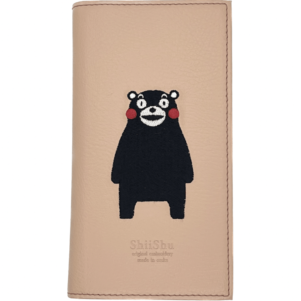 刺繍スマホケース 【くまモン】ShiiShu(シーシュ) |iPhoneケース【C1】 刺繍スマホケース 【くまモン】ShiiShu(シーシュ) |iPhoneケース【C1】
