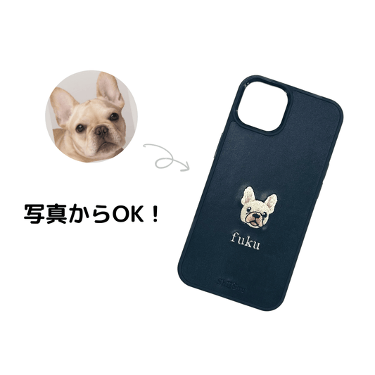 Soft case with a unique design (illustration style) [A: From the photo]