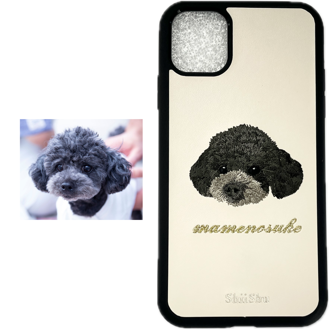 familiar 手帳型スマホケース クマと犬刺繍 楽天市場】スマホケース 手帳型 全機種対応 【 刺繍 柴犬