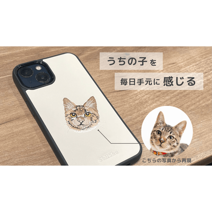 【ORDER】刺繍スマホケース