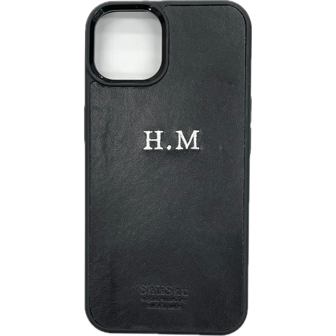 ＜ORDER WORK＞ Embroidered smartphone case [HM] ShiiShu | iPhone case, notebook type compatible