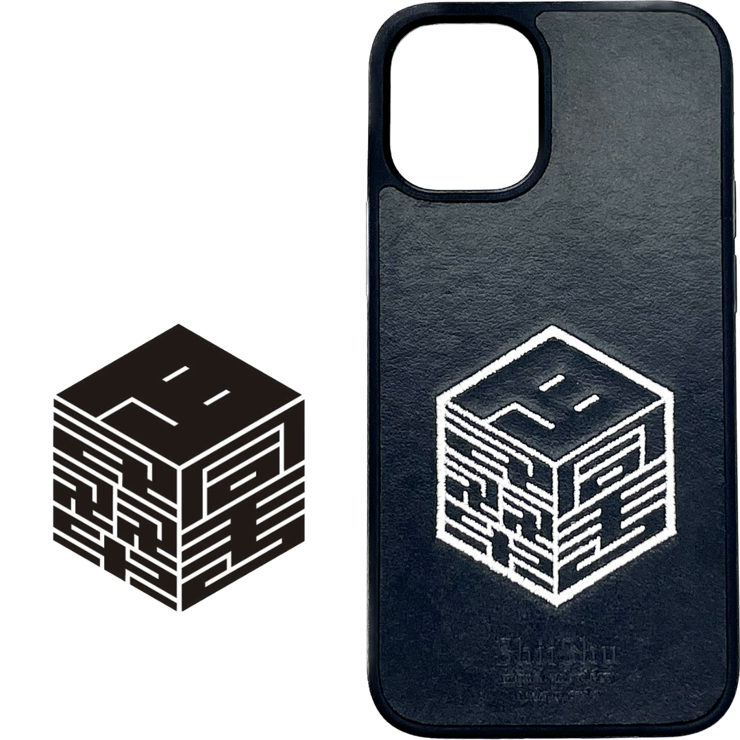 ＜ORDER WORK＞ Embroidered smartphone case [Dice character] ShiiShu | iPhone case, notebook type compatible